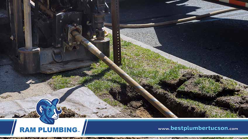 Heavy-Duty Trenchless Equipment Conducting Minimal Digging