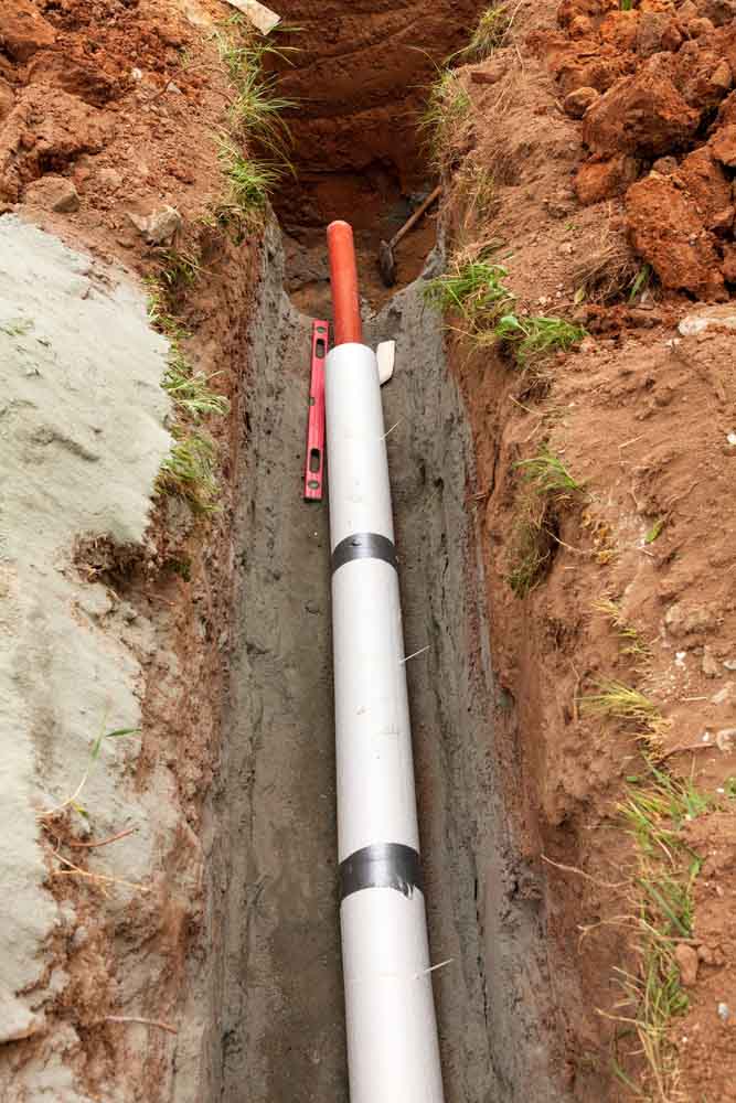 plumbing pipes water line installation